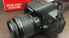 Прокат зеркального фотоаппарата Canon EOS 650D посуточно