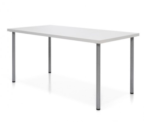 Прямоугольный стол 150х75 белого цвета