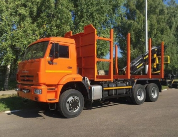 Камаз лесовоз с манипулятором